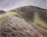 Eric Ravilious The Vale of the White Horse Spain oil painting artist